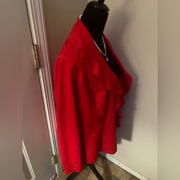 THE LIMITED Red Blazer 2x - Picture 3 of 5